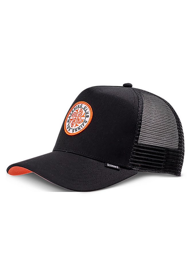 Djinns Trucker Cap Djinns New HFT Trucker Cap Koi Watching Black Schwarz von Djinns