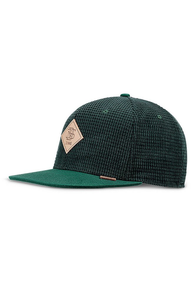 Djinns Trucker Cap Djinns Snapback Cap 6 Panel Waffle Cord Green Grün von Djinns