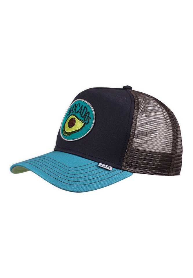 Djinns Trucker Cap Djinns Trucker Cap FOOD AVOCADOS Navy Dunkelblau von Djinns