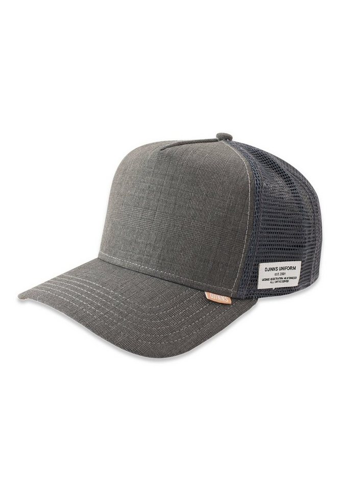 Djinns Trucker Cap Djinns Trucker Cap GLENCHECK Grey Grau von Djinns