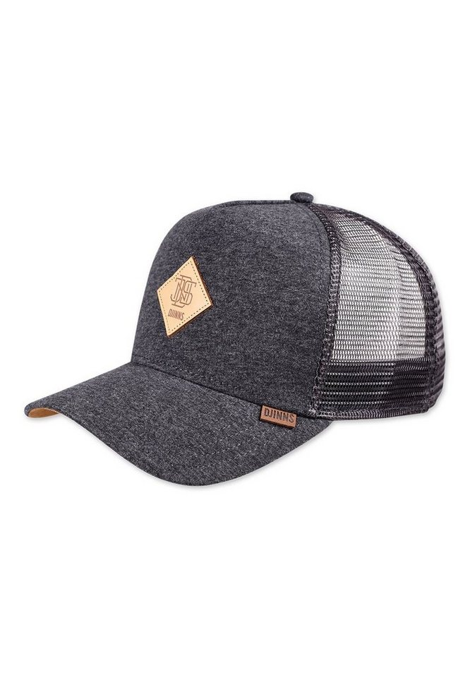 Djinns Trucker Cap Djinns Trucker Cap HFT CAP JERSEY PATCH Heather Charcoal Dunkelgrau von Djinns