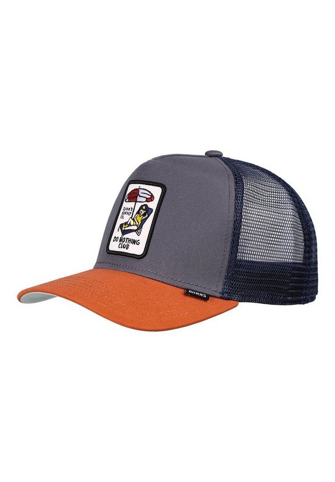 Djinns Trucker Cap Djinns Trucker Cap HFT DNC NEW 1.5 Charcoal Rust Grau Braun von Djinns