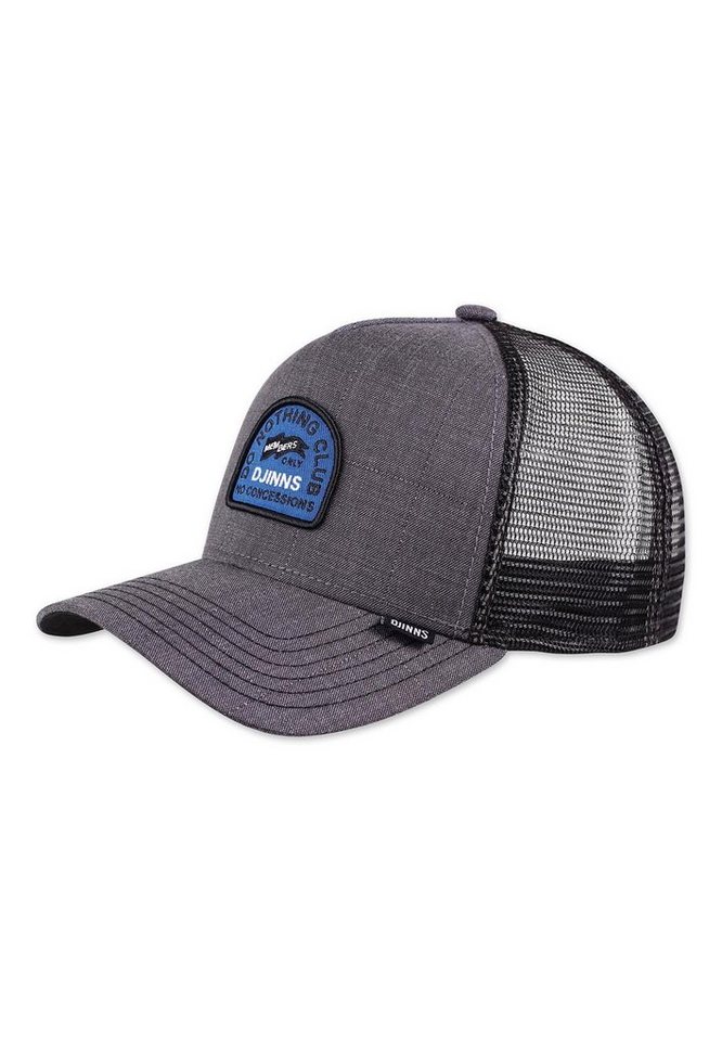 Djinns Trucker Cap Djinns Trucker Cap HFT DNC OX-DIAMOND Black Dunkelgrau von Djinns