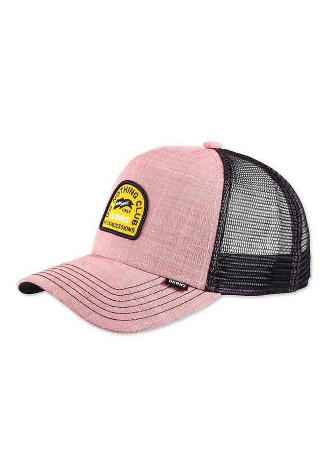 Djinns Trucker Cap Djinns Trucker Cap HFT DNC OX-DIAMOND Red Rot Schwarz von Djinns