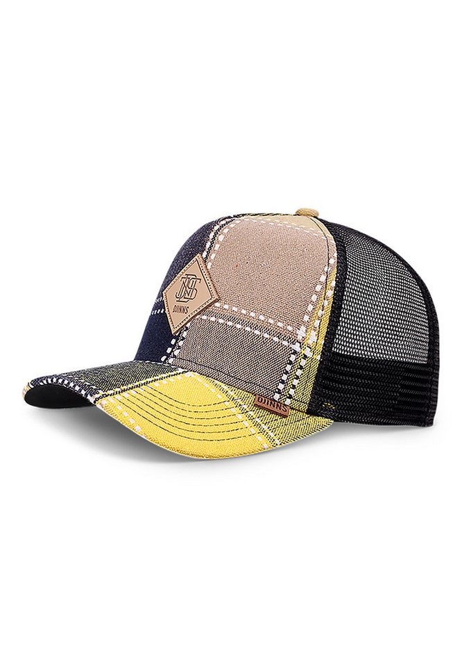 Djinns Trucker Cap Djinns Trucker Cap HFT EMBO CHECK Wheat Mehrfarbig von Djinns