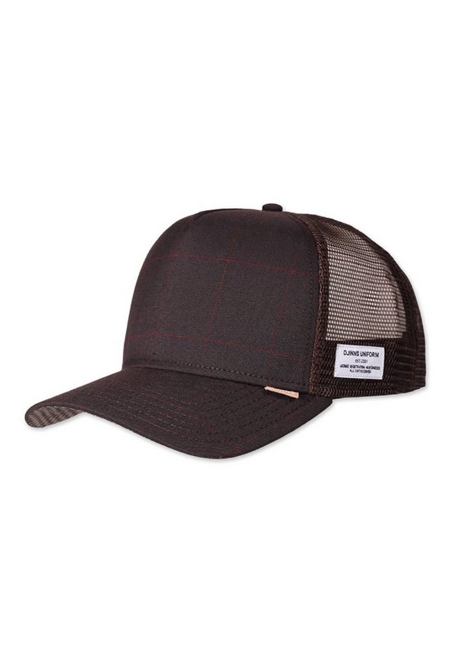 Djinns Trucker Cap Djinns Trucker Cap HFT GLENCHECK Brown Braun von Djinns