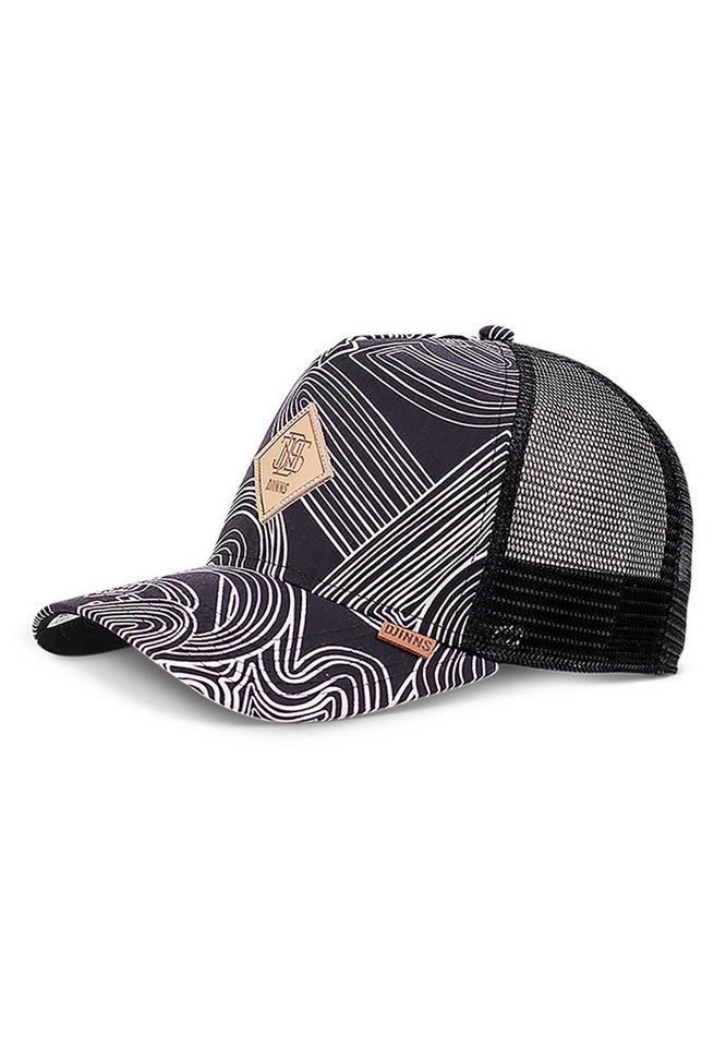 Djinns Trucker Cap Djinns Trucker Cap HFT MA Pattern Black Schwarz Djinns Trucker Cap Djinns Trucker Cap HFT MA Pattern Black Schwarz von Djinns
