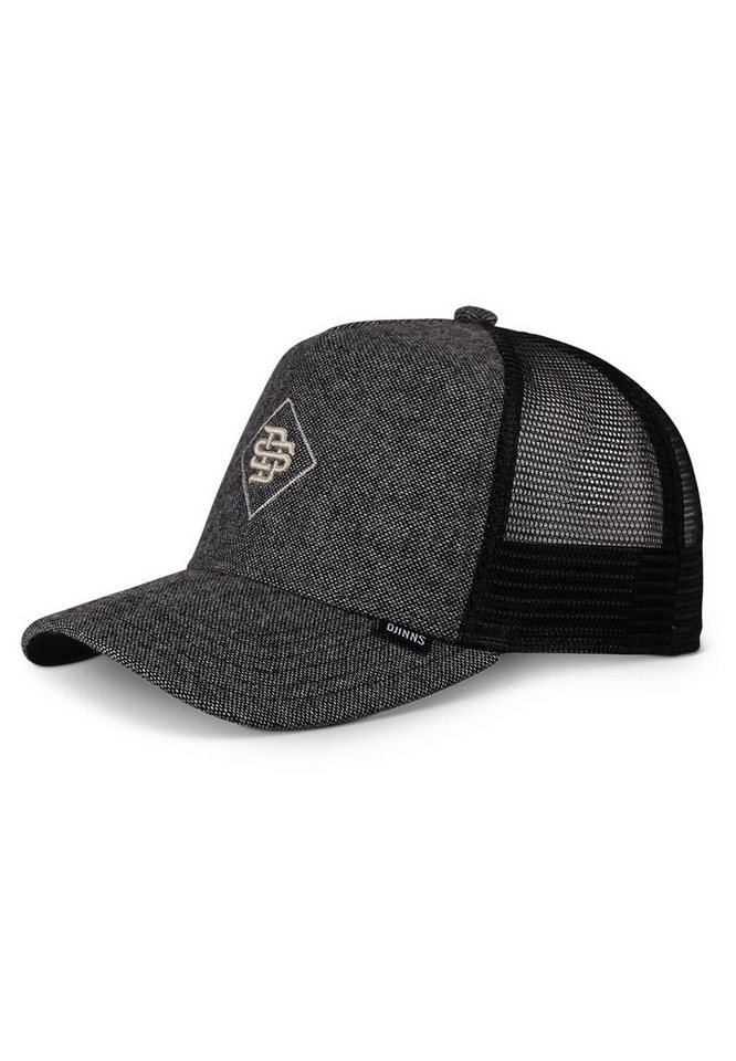 Djinns Trucker Cap Djinns Trucker Cap HFT TWEEDLOOP Grey Dunkelgrau von Djinns