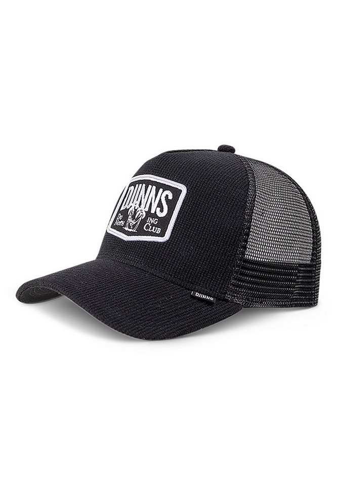 Djinns Trucker Cap Djinns Trucker Cap HFT WAFFLEMELANGE Black Schwarz von Djinns