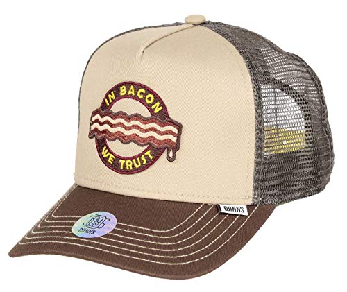 Djinns Trucker Cap Food Bacon Khaki (Food Trucker Cap) - Brown, Size: 55-61 von Djinns