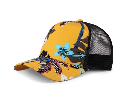 Djinns Trucker Cap HFT Aloha Classic Multi Wheat, Size:OneSize Djinns Trucker Cap HFT Aloha Classic Multi Wheat, Size:OneSize von Djinns