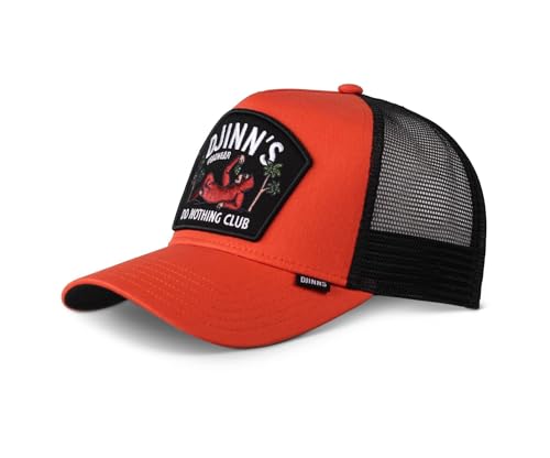 Djinns Trucker Cap HFT DNC Sloth Orange Black, Size:OneSize von Djinns