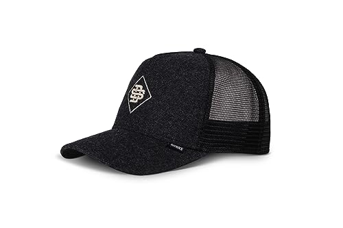 Djinns Trucker Cap HFT TWEEDLOOP Black Schwarz, Size:OneSize Djinns Trucker Cap HFT TWEEDLOOP Black Schwarz, Size:OneSize von Djinns