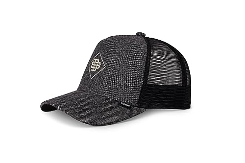 Djinns Tweedloop Grey HFT Trucker Cap - One-Size von Djinns