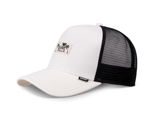 Djinns - Waffle DNC (Khaki) - Trucker Cap Meshcap Hat Kappe Mütze Caps von Djinns
