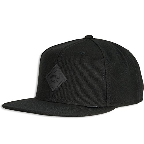 Djinns Snapback Cap 6P SB Monochrome Black Schwarz, Size:OneSize von Djinns