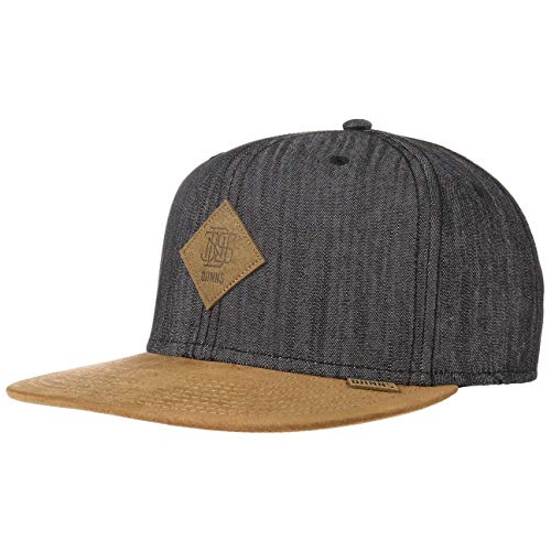 Linen Snapback Cap by Djinns (One Size - schwarz) von Djinns