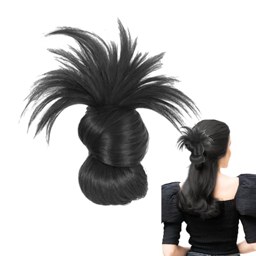 Djowyh Bun Wig | Haarclips Dutt - Bequemes Kunsthaar-Aufsteckdutt Für Damen Reisen Partys Lässiger Style & Modischer Look von Djowyh