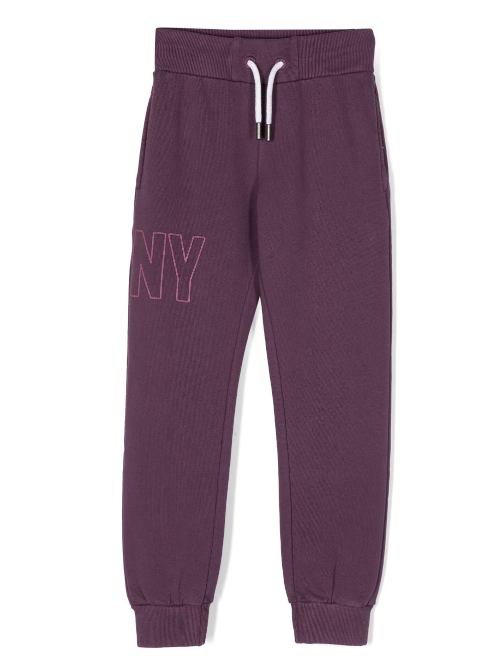 Dkny Kids Jogginghose mit Logo-Print - Violett von Dkny Kids