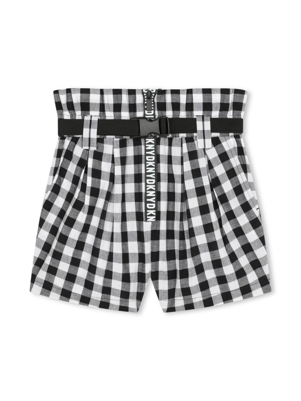 Dkny Kids Karierte Shorts - Schwarz von Dkny Kids