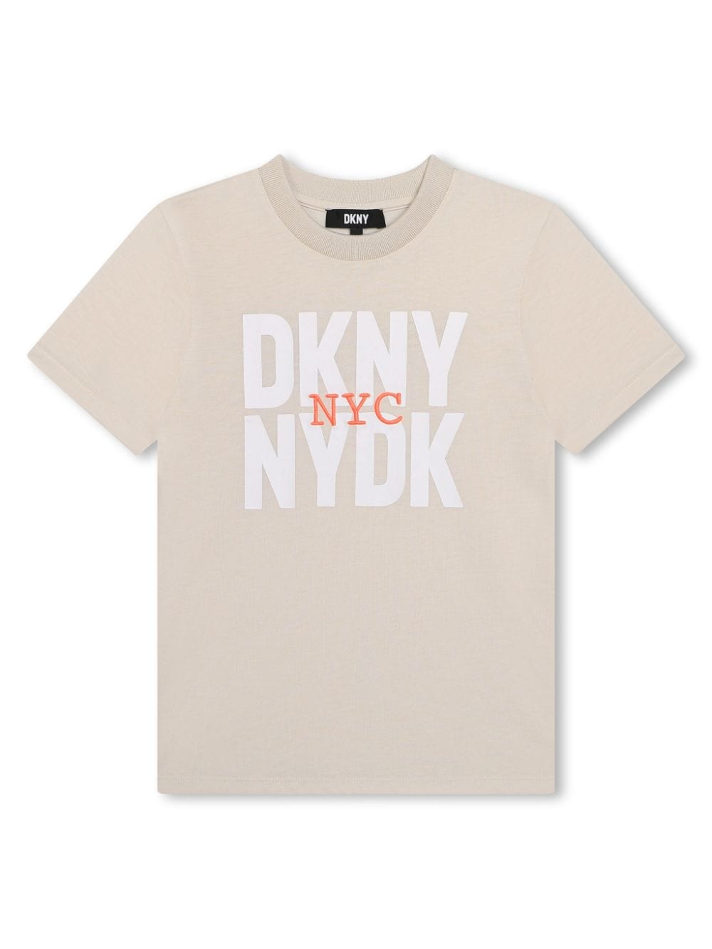 Dkny Kids T-Shirt mit Logo-Print - Nude von Dkny Kids