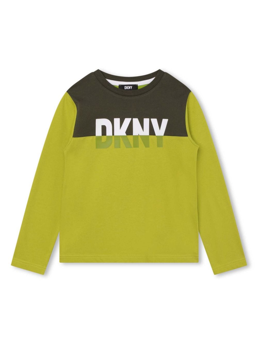 Dkny Kids Sweatshirt mit Logo-Print - Grün von Dkny Kids