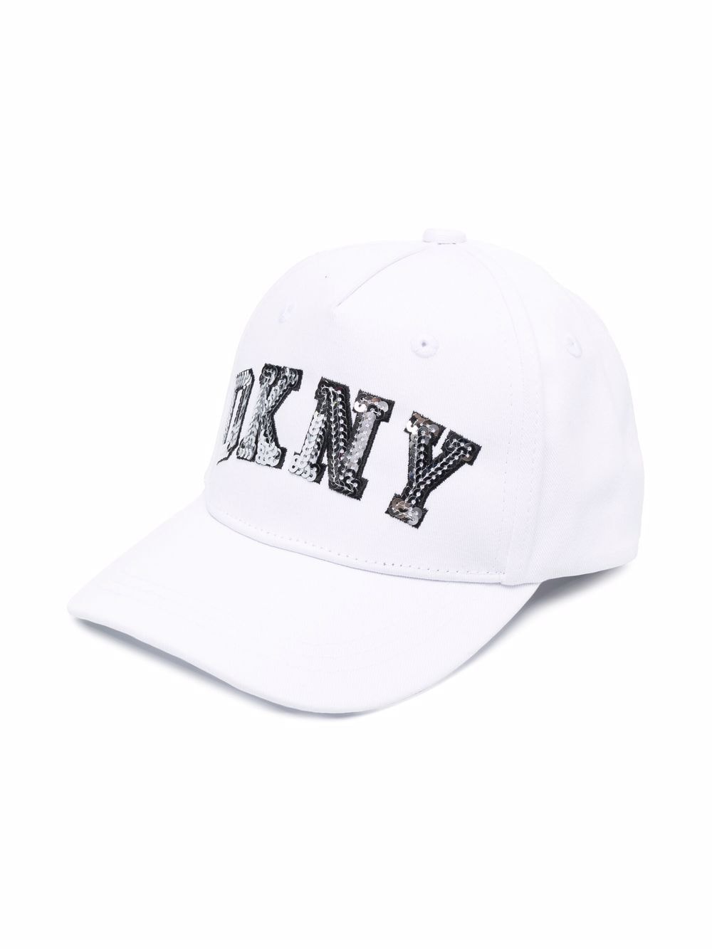 Dkny Kids Baseballkappe mit Logo-Stickerei - Weiß von Dkny Kids