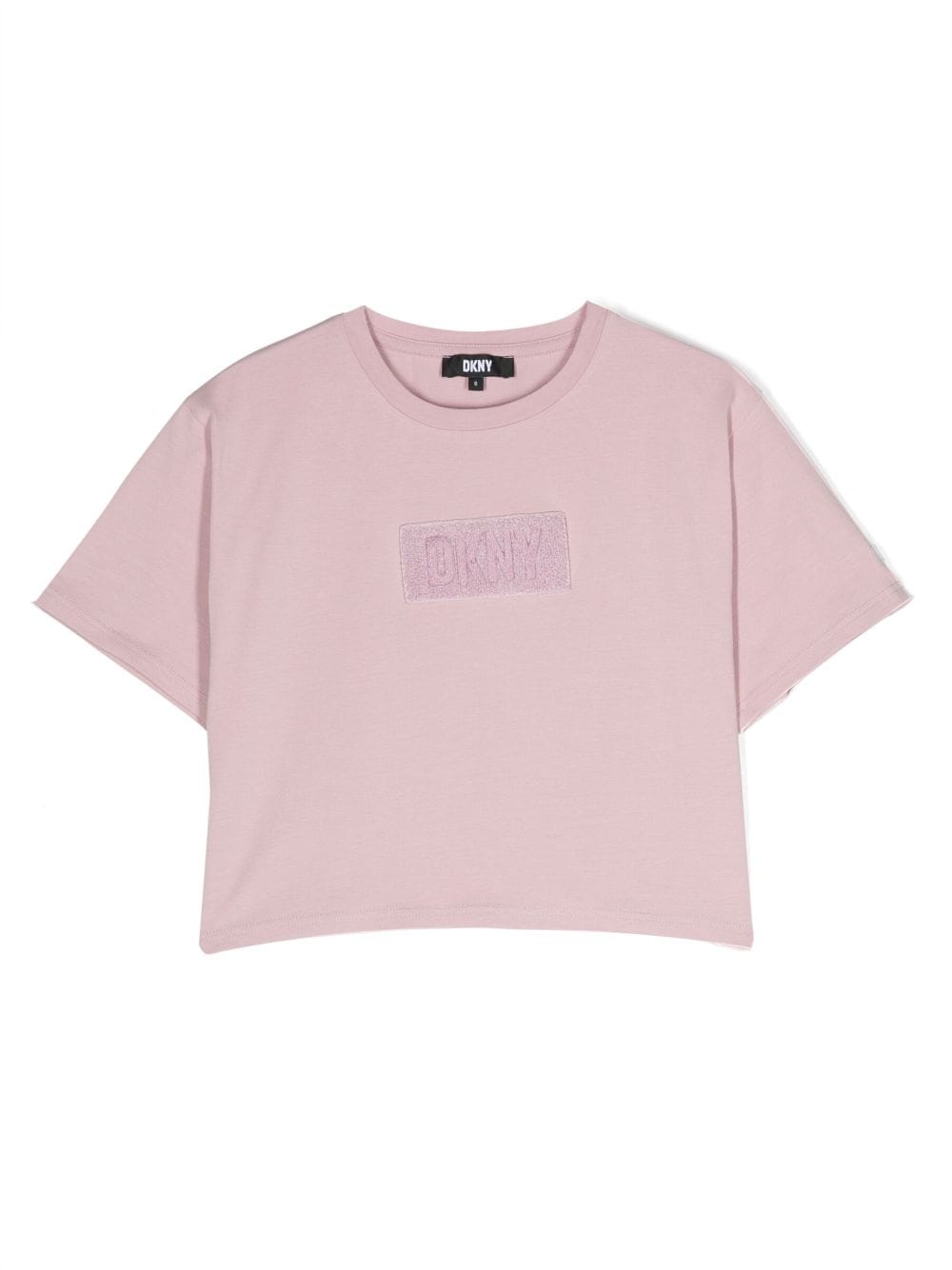 Dkny Kids T-Shirt mit Logo-Patch - Rosa von Dkny Kids