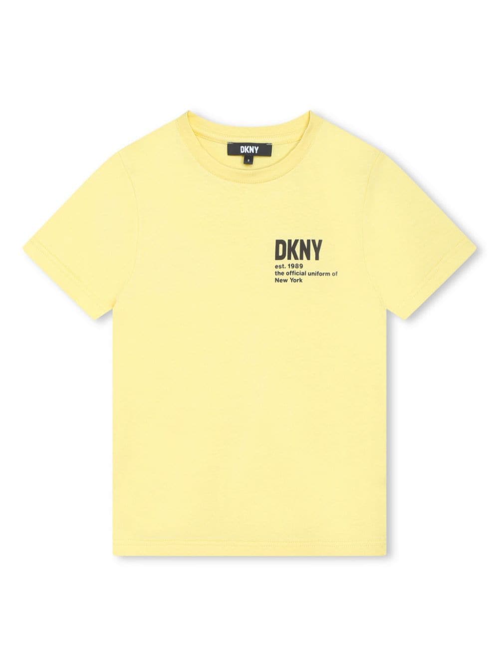 Dkny Kids T-Shirt mit Logo-Print - Gelb von Dkny Kids