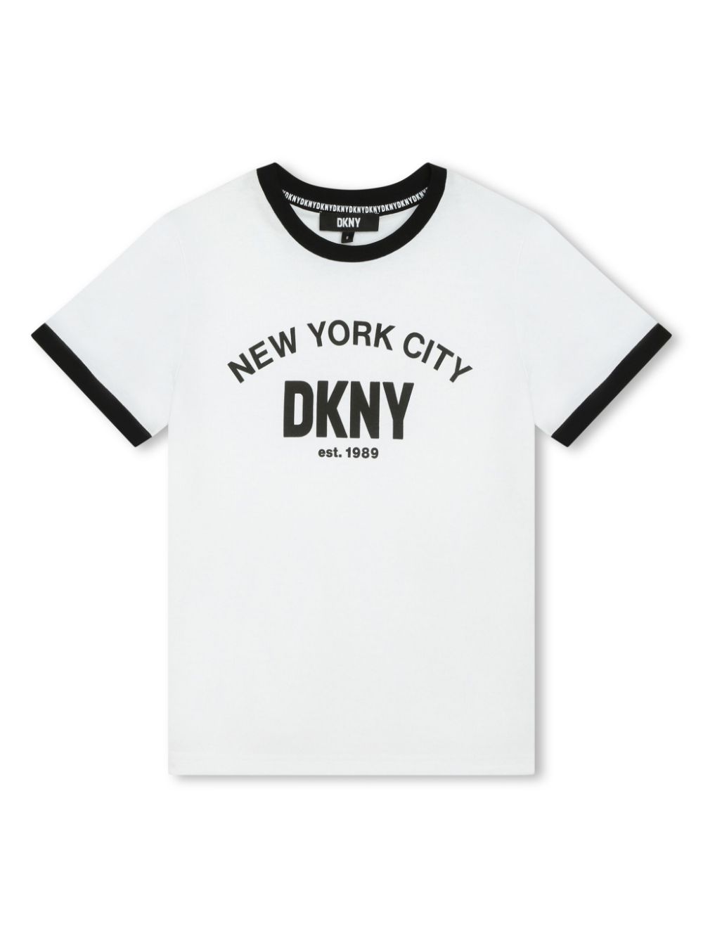 Dkny Kids T-Shirt mit Logo-Print - Weiß von Dkny Kids