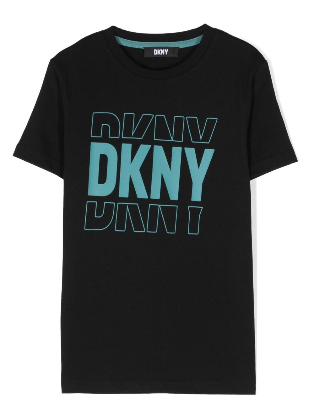 Dkny Kids T-Shirt mit Logo-Print - Schwarz von Dkny Kids