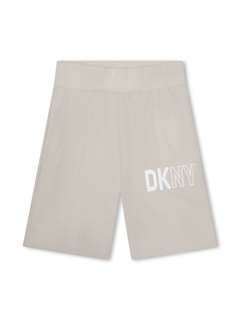 Dkny Kids Shorts mit Logo-Print - Weiß von Dkny Kids