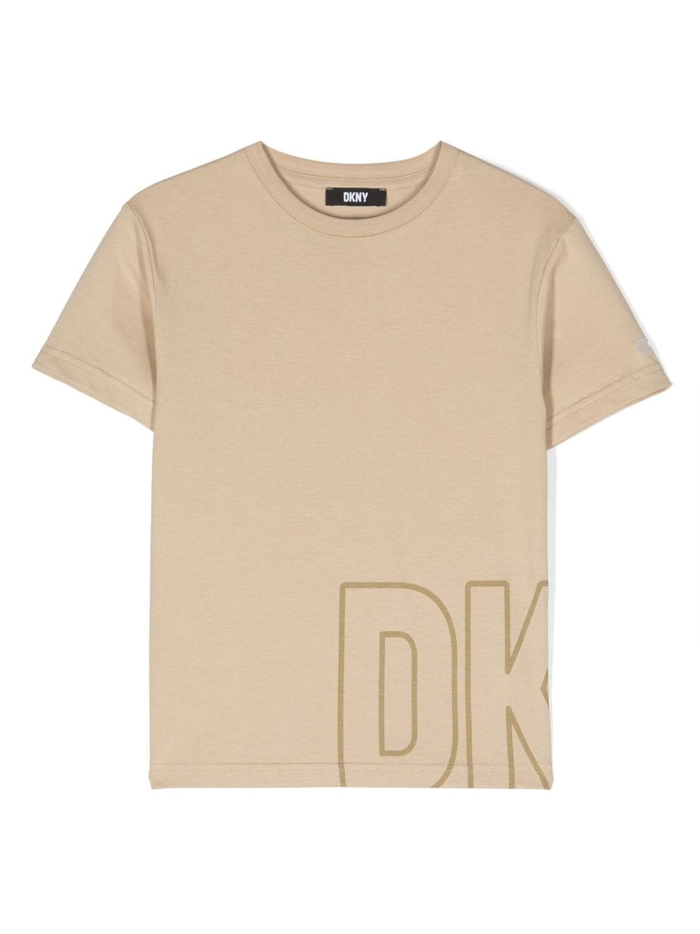 Dkny Kids T-Shirt aus Bio-Baumwolle mit Logo - Nude von Dkny Kids