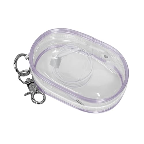 Dmuzsoih Datenkabel-Reise-Aufbewahrungstasche, transparente Aufbewahrungstasche, tragbare Kopfhörer-Aufbewahrungsbox, Handy-Ladegerät, Organizer, kompakte transparente Kabel-Aufbewahrungstasche, Dmuzsoih Datenkabel-Reise-Aufbewahrungstasche, transparente Aufbewahrungstasche, tragbare Kopfhörer-Aufbewahrungsbox, Handy-Ladegerät, Organizer, kompakte transparente Kabel-Aufbewahrungstasche, von Dmuzsoih