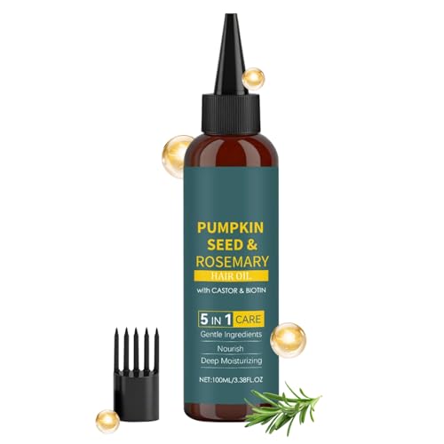 Dmuzsoih Haaröl | 100ml Konzentriertes Hochglanz-Öl | Pflegespray Nicht Fettende Kräftigende Haarpflege Für Frauen Und Männer Zu Hause Schaden Bruch von Dmuzsoih