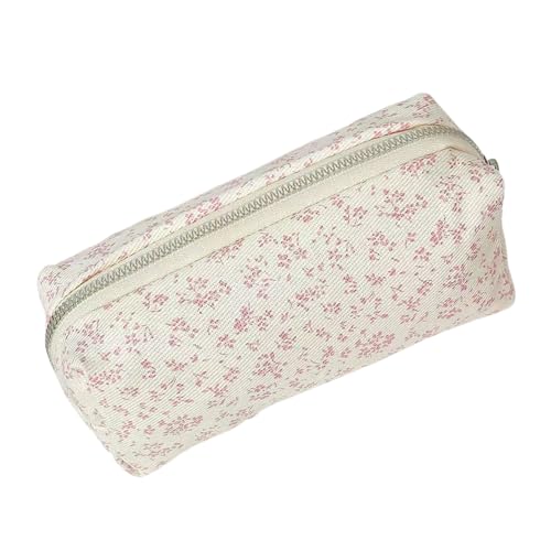 Dmuzsoih Make Up Tasche, 18x6x7cm Leinwand Tragbare Makeup Tasche, Make-up Organizer Kulturbeutel, Reißverschlusstasche Mit, Blumene Kosmetiktasche Für Reisen Und Badezimmer Dmuzsoih Make Up Tasche, 18x6x7cm Leinwand Tragbare Makeup Tasche, Make-up Organizer Kulturbeutel, Reißverschlusstasche Mit, Blumene Kosmetiktasche Für Reisen Und Badezimmer von Dmuzsoih