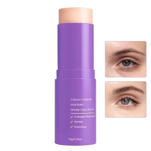 Dmuzsoih Multi Balm Stick 10 g - Straffende Augencreme - Glättende Nackenpflege Für Trockene Haut Tägliche Und Nachtpflege Frauen Reise Makeup Vorbereitung von Dmuzsoih
