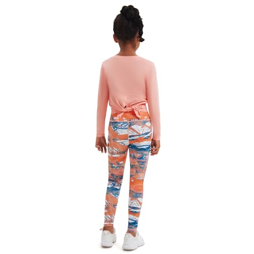 Dmwhsy Mädchen Split zurück lange Ärmel Trainingsanzug 2PCS, Pullover Sweatshirt + Hose Jogging-Anzug für Kinder Jugendliche Frühling Herbst Outdoor Sport Yoga Set（Alter 5-14Jahre） von Dmwhsy