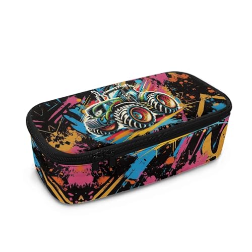 Dngkaoje Großes Federmäppchen für Mädchen und Jungen, ästhetisches Federmäppchen, Organizer mit Reißverschluss, niedliches Federmäppchen für die Schule, Bauernhoftraktor, L10.2xW4.5xH3.2 inches Dngkaoje Großes Federmäppchen für Mädchen und Jungen, ästhetisches Federmäppchen, Organizer mit Reißverschluss, niedliches Federmäppchen für die Schule, Bauernhoftraktor, L10.2xW4.5xH3.2 inches von Dngkaoje