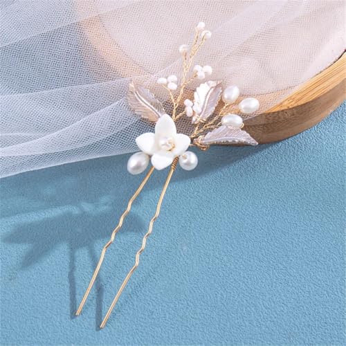 Damen Braut Kopfschmuck Perlen Haarkamm Hochzeit Accessoires Haar A Damen Braut Kopfschmuck Perlen Haarkamm Hochzeit Accessoires Haar A von Dninmim