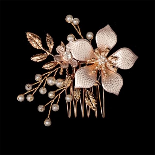 Damen Perlen Haarkamm Hochzeit Party Schmuck Strass Seite Pony Haarspange Kopfschmuck K Damen Perlen Haarkamm Hochzeit Party Schmuck Strass Seite Pony Haarspange Kopfschmuck K von Dninmim