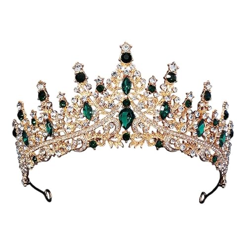 Dninmim Damen Hochzeit Braut Strass Tiaras Krone Party Prinzessin Kopfschmuck Haarschmuck 10 von Dninmim