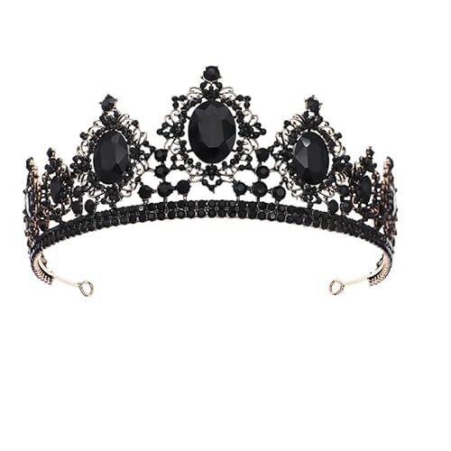 Dninmim Damen Vintage Strass Krone und Tiara Hochzeit Haarschmuck Kopfschmuck 13 von Dninmim