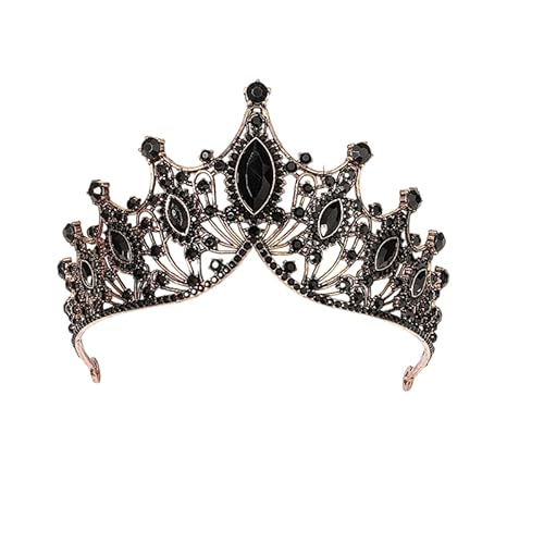 Dninmim Damen Vintage Strass Krone und Tiara Hochzeit Haarschmuck Kopfschmuck 7 von Dninmim