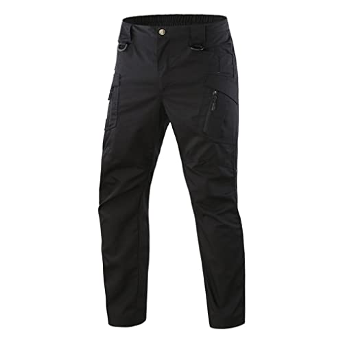 Dninmim Herren Cargohose mit mehreren Taschen, verschleißfest, leicht, für Arbeit, Outdoor, Bergsteigen, Hose, C, XXXXXL von Dninmim