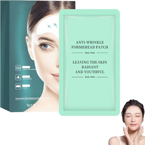 Forehead Wrinkle Patches, Anti-Wrinkle Forehead Patches, Collagen Foreheads Line Removal Patch, Anti Aging Foreheads Patch (1box) von Dnyun