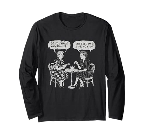Do U Have Any F cks Go Fish Girl Lustige Frauen Spielkarten Langarmshirt Do U Have Any F cks Go Fish Girl Lustige Frauen Spielkarten Langarmshirt von Do U Have Any F cks Go Fish Girl Playing Cards