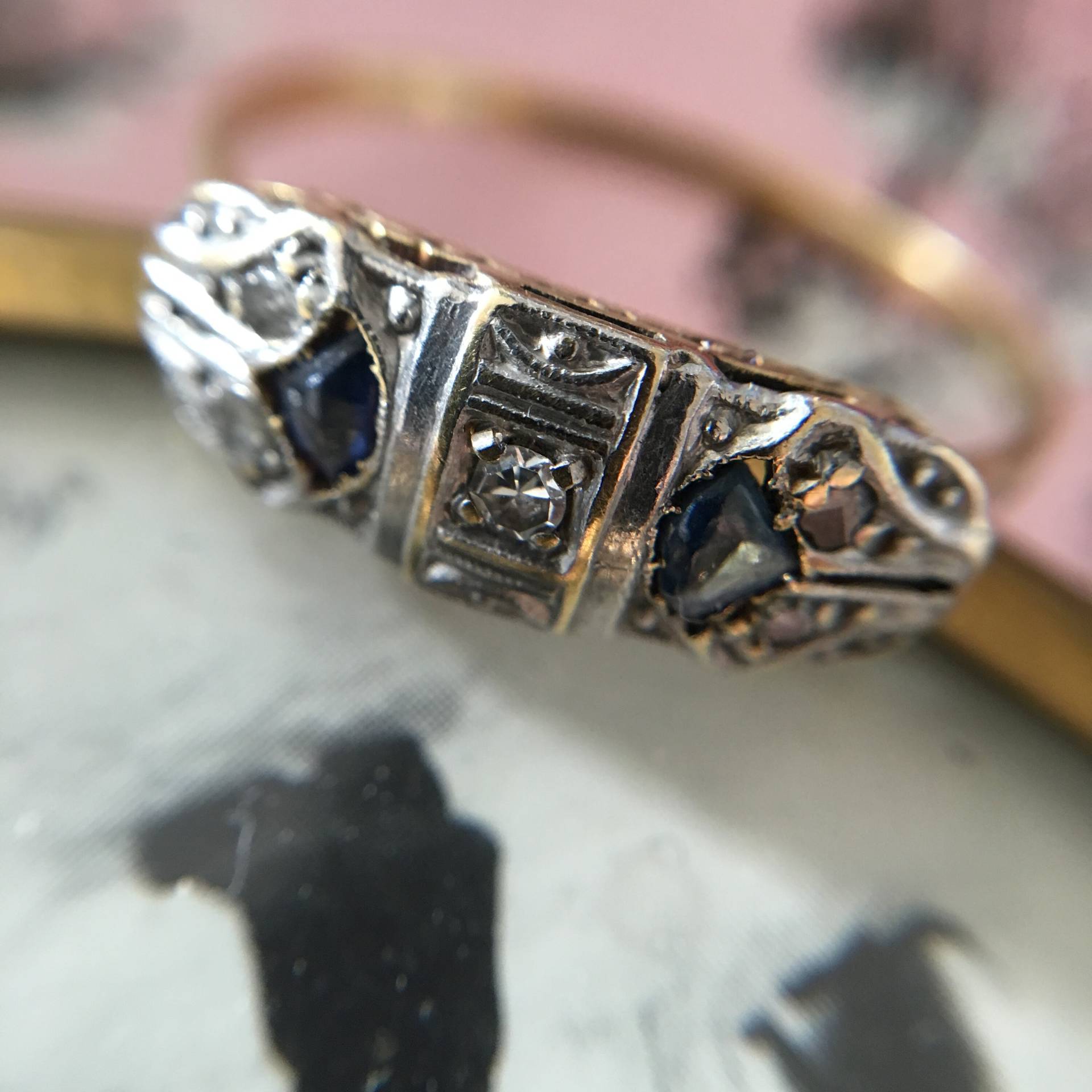 Wunderschöne 18Kt Art Deco Ring Wunderschöne 18Kt Art Deco Ring von DoAre