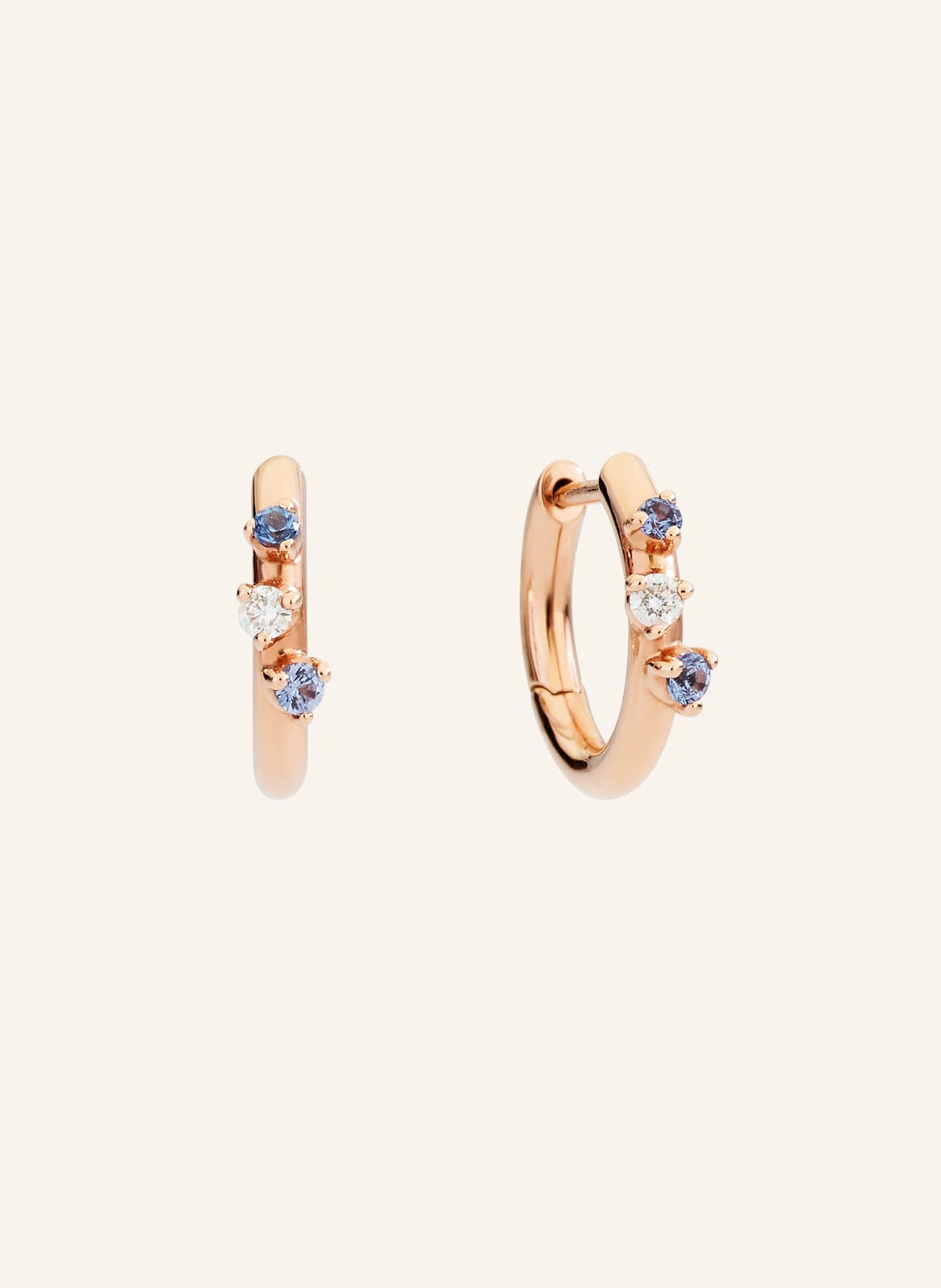 Dodo Creolen Essentials rosegold von DoDo