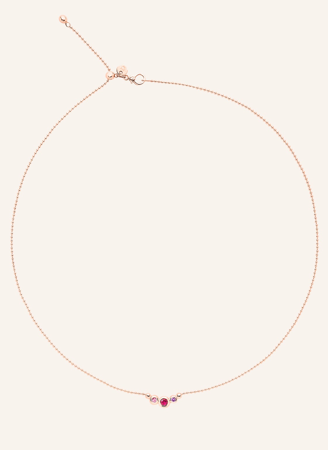 Dodo Halskette Bollicine rosegold Dodo Halskette Bollicine rosegold von DoDo